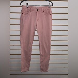 CAbi Curvy Skinny Jeans Nectar Pink Cotton Stretch‎ Women’s Sz 6 #230